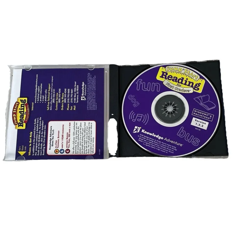 JumpStart Reading for First Graders CD-ROM
